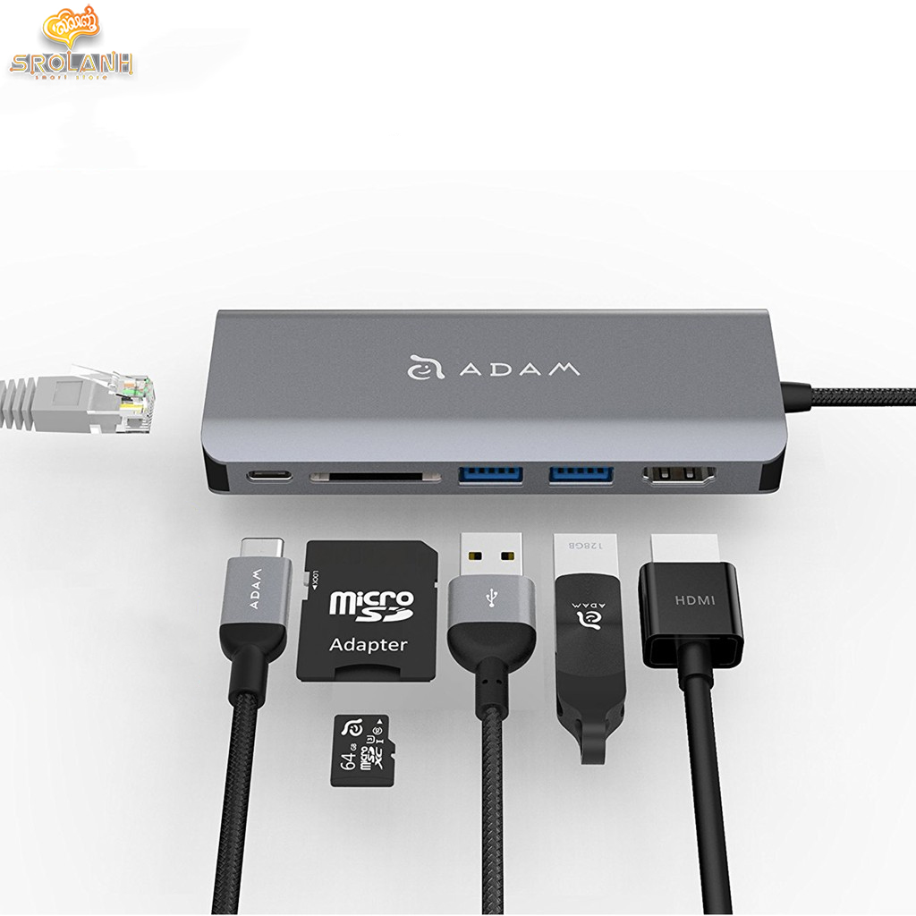 ADAM ELEMENTS CASA H   UB A01 USB 3.1 Type-C 6 in 1 Multi